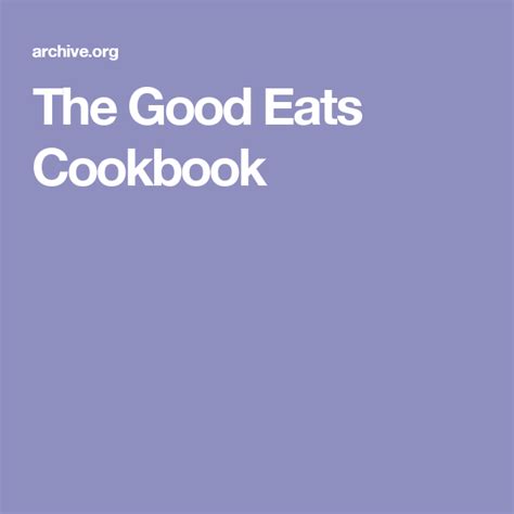 good eats Archives 